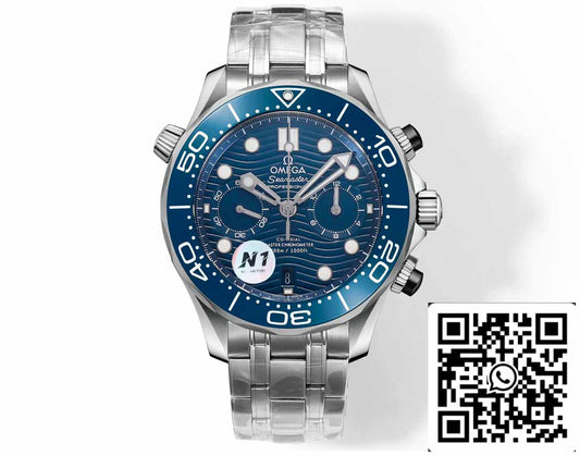 Omega Seamaster Collection 210.30.44.51.03.001 1:1 Best Edition N1 Fabbrica Blue Dial