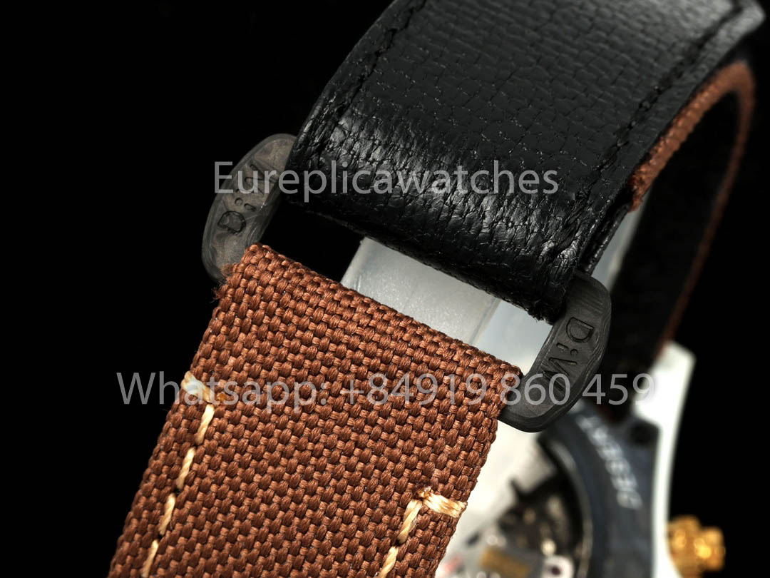 Rolex Daytona Desert Eagle Bianco Carbonio 1:1 Best Clone Diw Custom 4130 movimento