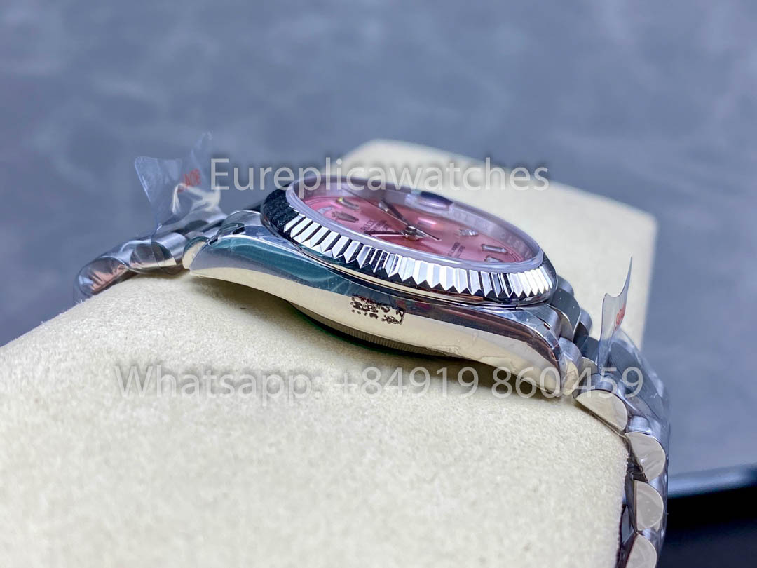 Rolex Day Date  128236-0024 Bianco Oro 1:1 Best Clone 8+ Fabbrica Counterweight Versione
