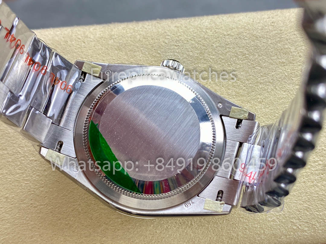 Rolex Day Date  128239-0023 Bianco Oro 1:1 Best Clone 8+ Fabbrica Counterweight Versione