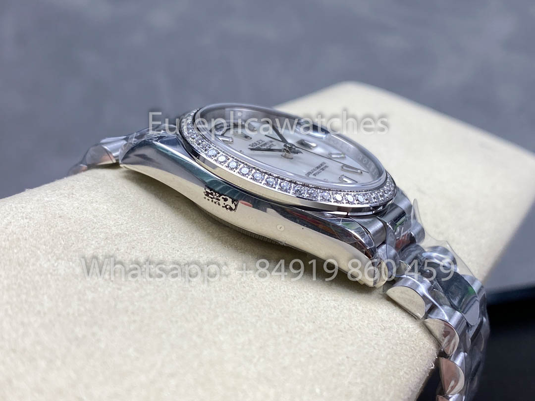 Rolex Day Date  m128399tbr-0029 Bianco Oro 1:1 Best Clone 8+ Fabbrica Counterweight Versione