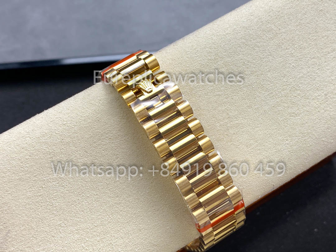 Rolex Day Date 128238-0071 Turquoise quadrante  1:1 Best Clone 8+ Fabbrica Counterweight Versione