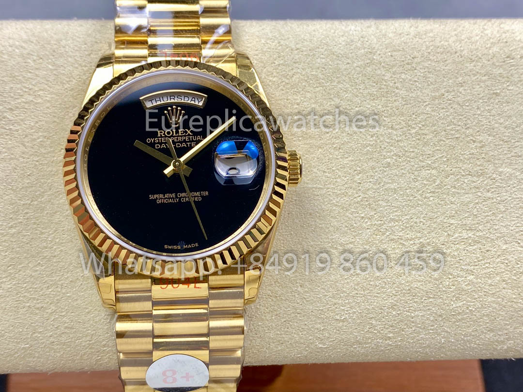 Rolex Day Date Ref. 128238 Yellow Oro  1:1 Best Clone 8+ Fabbrica Counterweight Versione
