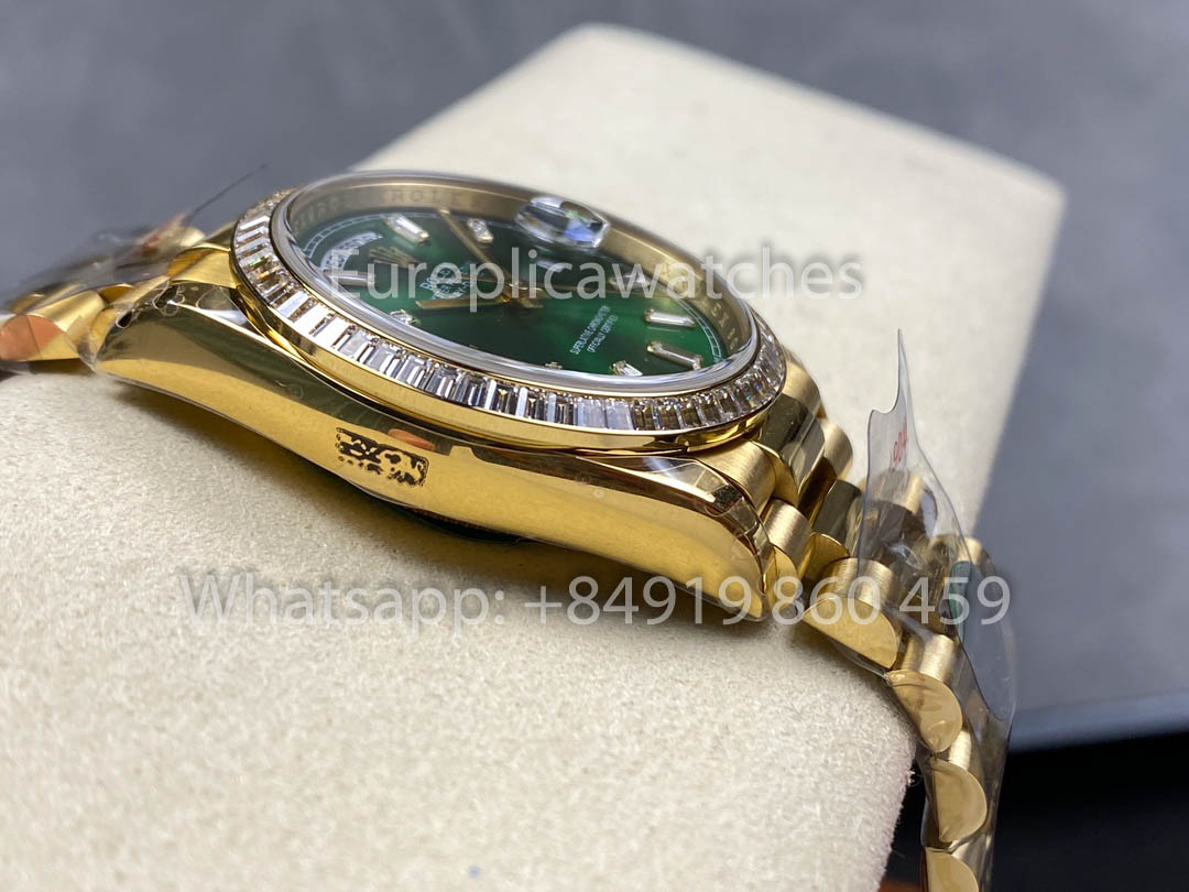 Rolex Day Date 128398TBR-0035 Yellow Oro  1:1 Best Clone 8+ Fabbrica Counterweight Versione