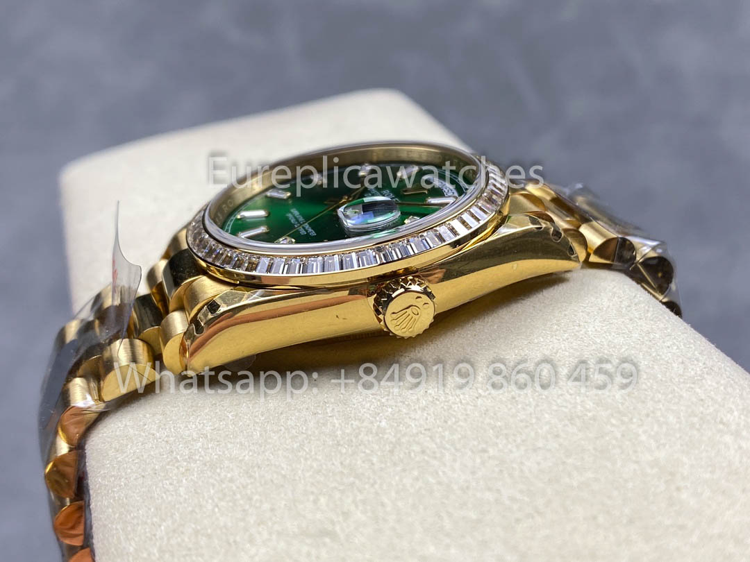 Rolex Day Date 128398TBR-0035 Yellow Oro  1:1 Best Clone 8+ Fabbrica Counterweight Versione