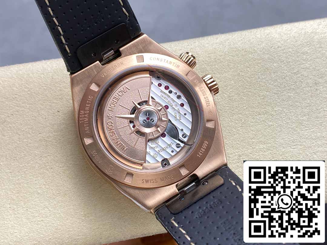 Vacheron Constantin Overseas Dual Time 7920V/210R-B965 1:1 Best Clone GR Fabbrica Pelle cinturino