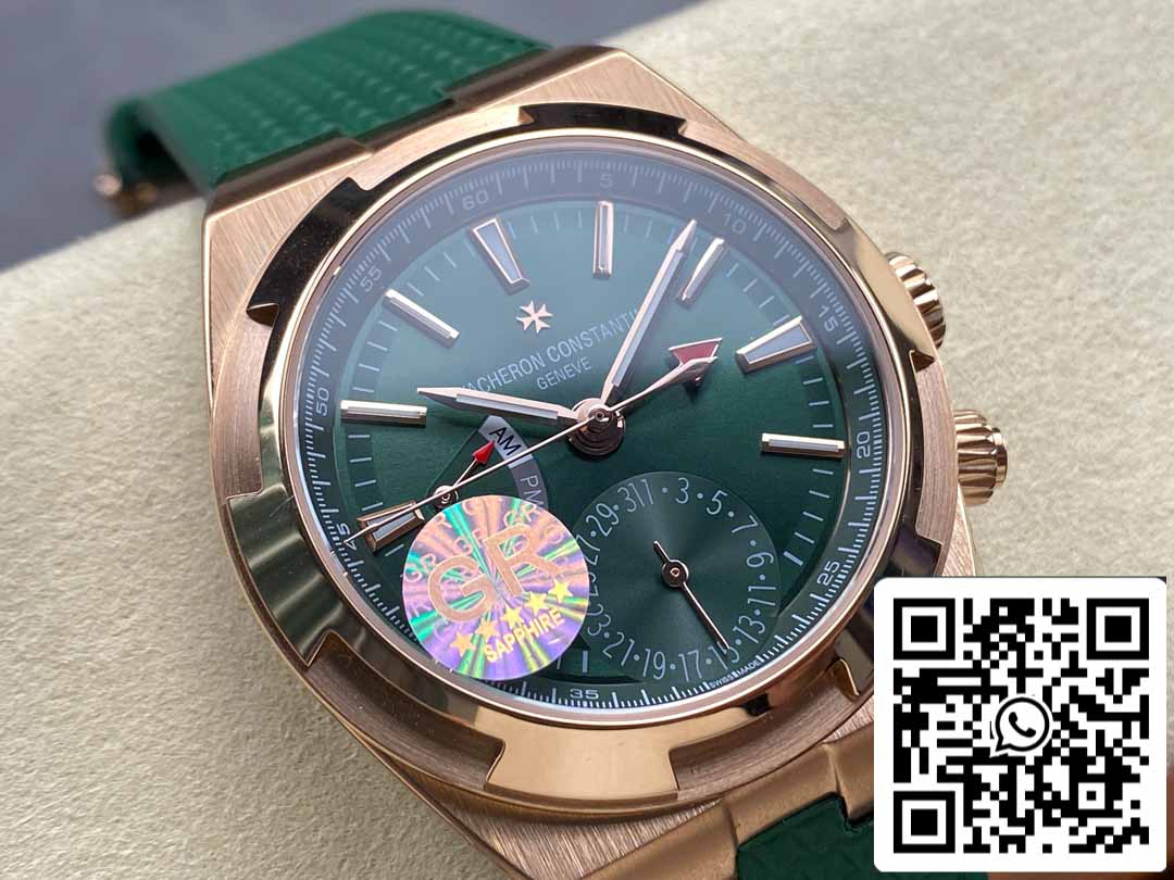Vacheron Constantin Overseas Dual Time 7920V/210R-B965 1:1 Best Clone GR Fabbrica Gomma cinturino