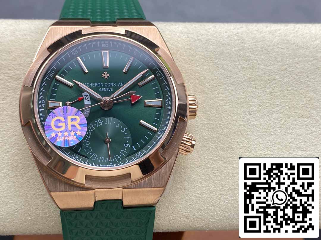Vacheron Constantin Overseas Dual Time 7920V/210R-B965 1:1 Best Clone GR Fabbrica Gomma cinturino