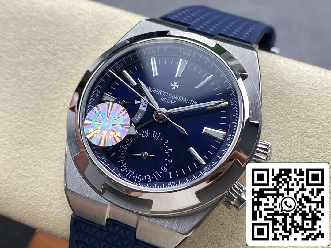 Vacheron Constantin Overseas Dual Time 7920V/210A-B334 1:1 Best Clone GR Fabbrica Gomma cinturino