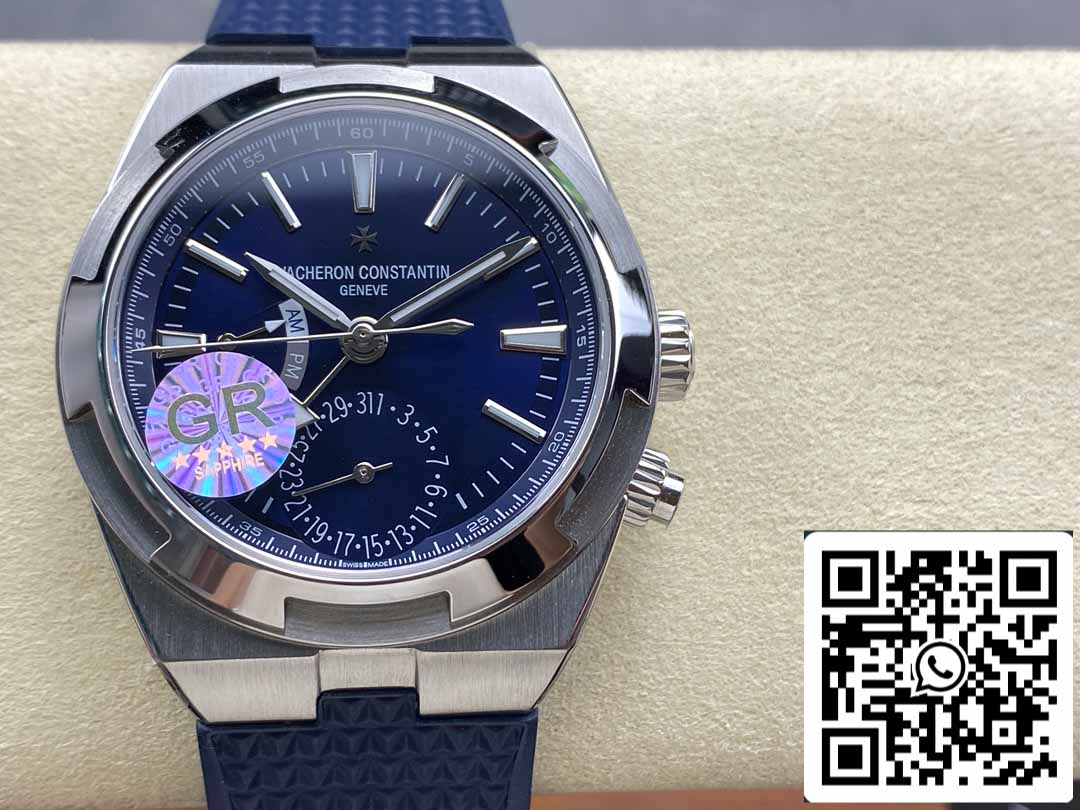 Vacheron Constantin Overseas Dual Time 7920V/210A-B334 1:1 Best Clone GR Fabbrica Gomma cinturino