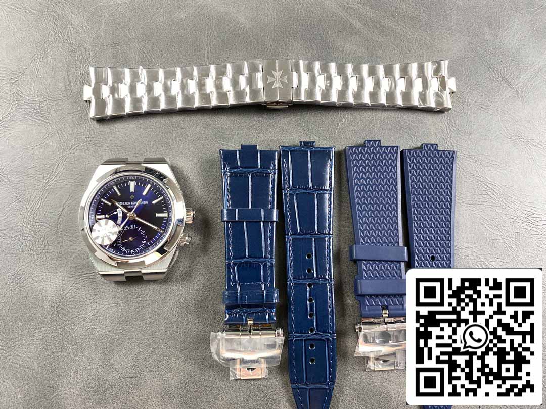 Vacheron Constantin Overseas Dual Time 7920V/210A-B334 1:1 Best Clone GR Fabbrica Gomma cinturino
