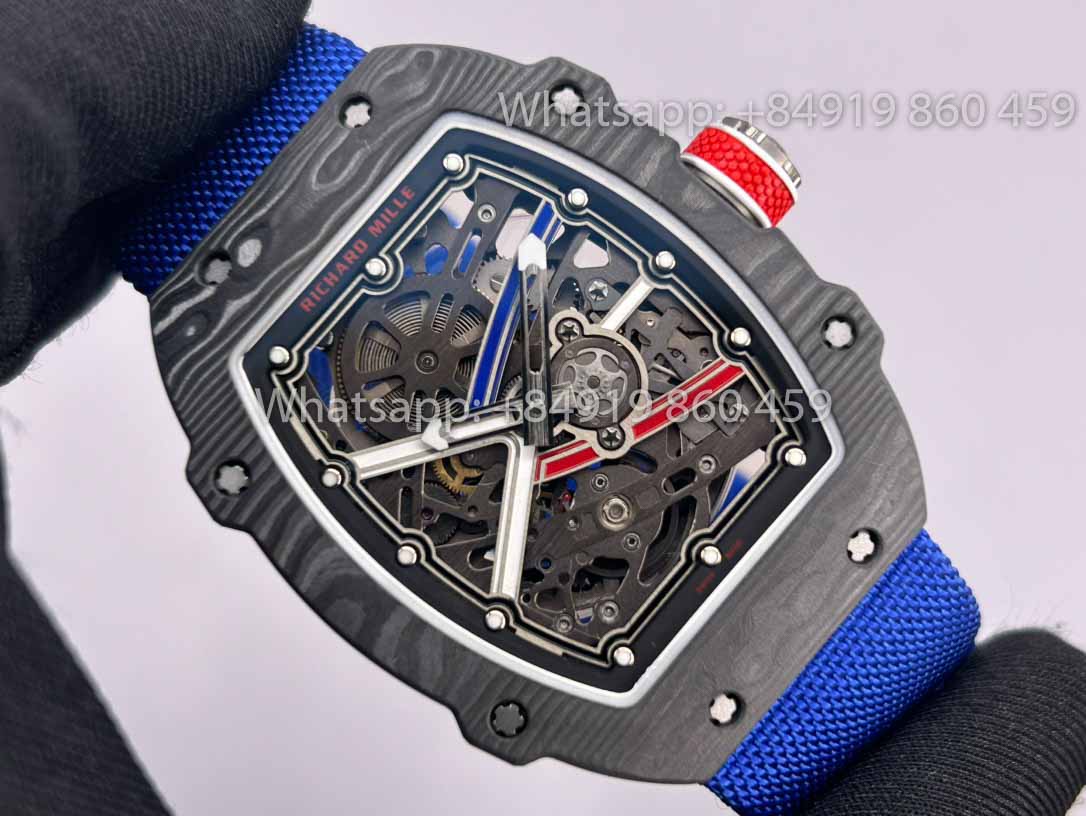 replica Richard Mille RM67-02 Carbon NTPT Sébastien Ogier 1:1 Best Clone V2