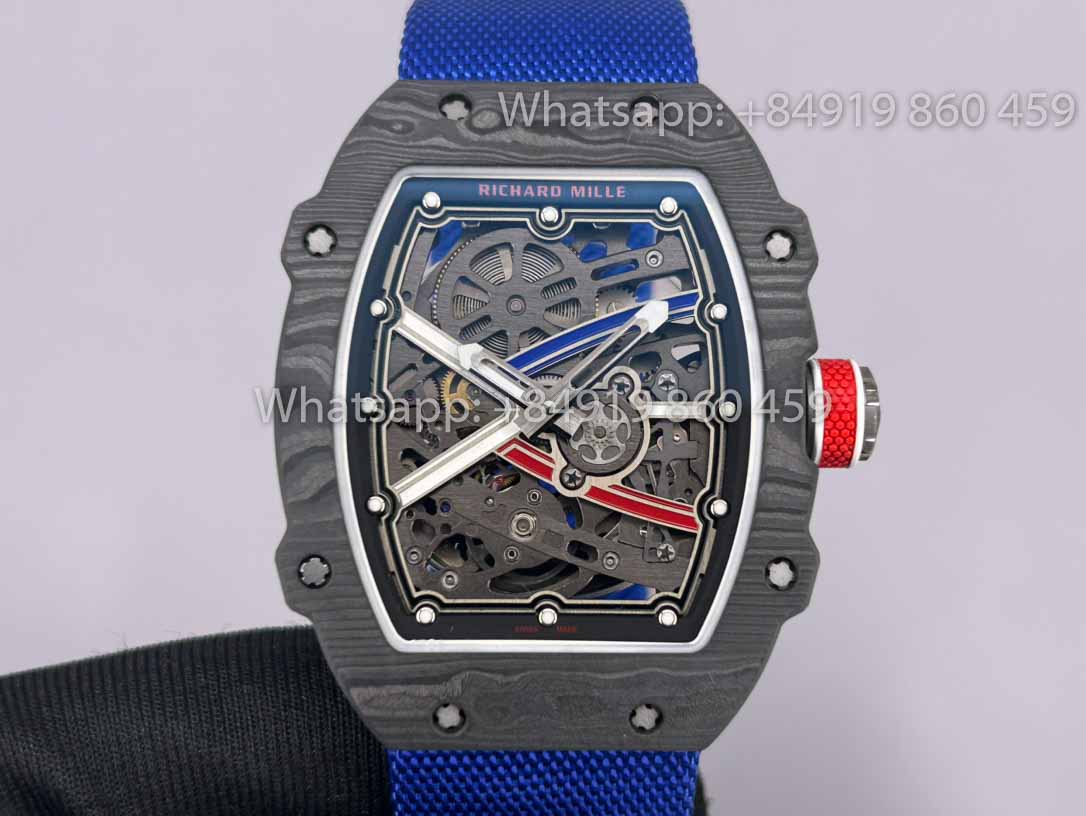 replica Richard Mille RM67-02 Carbon NTPT Sébastien Ogier 1:1 Best Clone V2