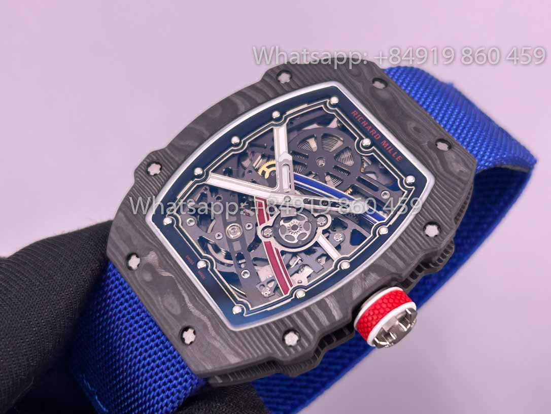 replica Richard Mille RM67-02 Carbon NTPT Sébastien Ogier 1:1 Best Clone V2
