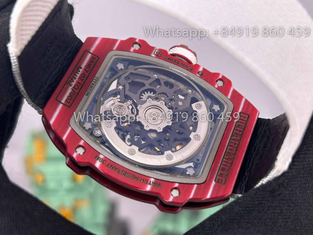 replica Richard Mille RM 67-02 Automatic Mutaz Barshim 1:1 Best Clone custom watch