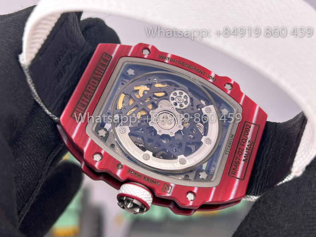 replica Richard Mille RM 67-02 Automatic Mutaz Barshim 1:1 Best Clone custom watch