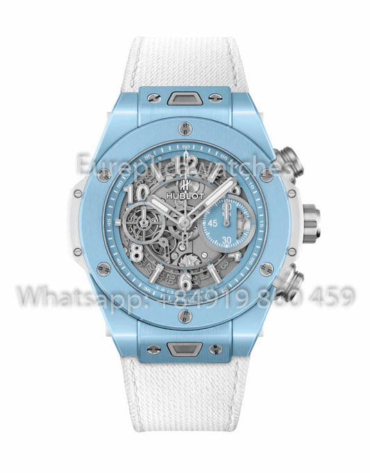 Hublot BIG BANG Unico 441.EX.5120.RX 1:1 edizione migliore BBF Fabbrica Bianco Velcro cinturino
