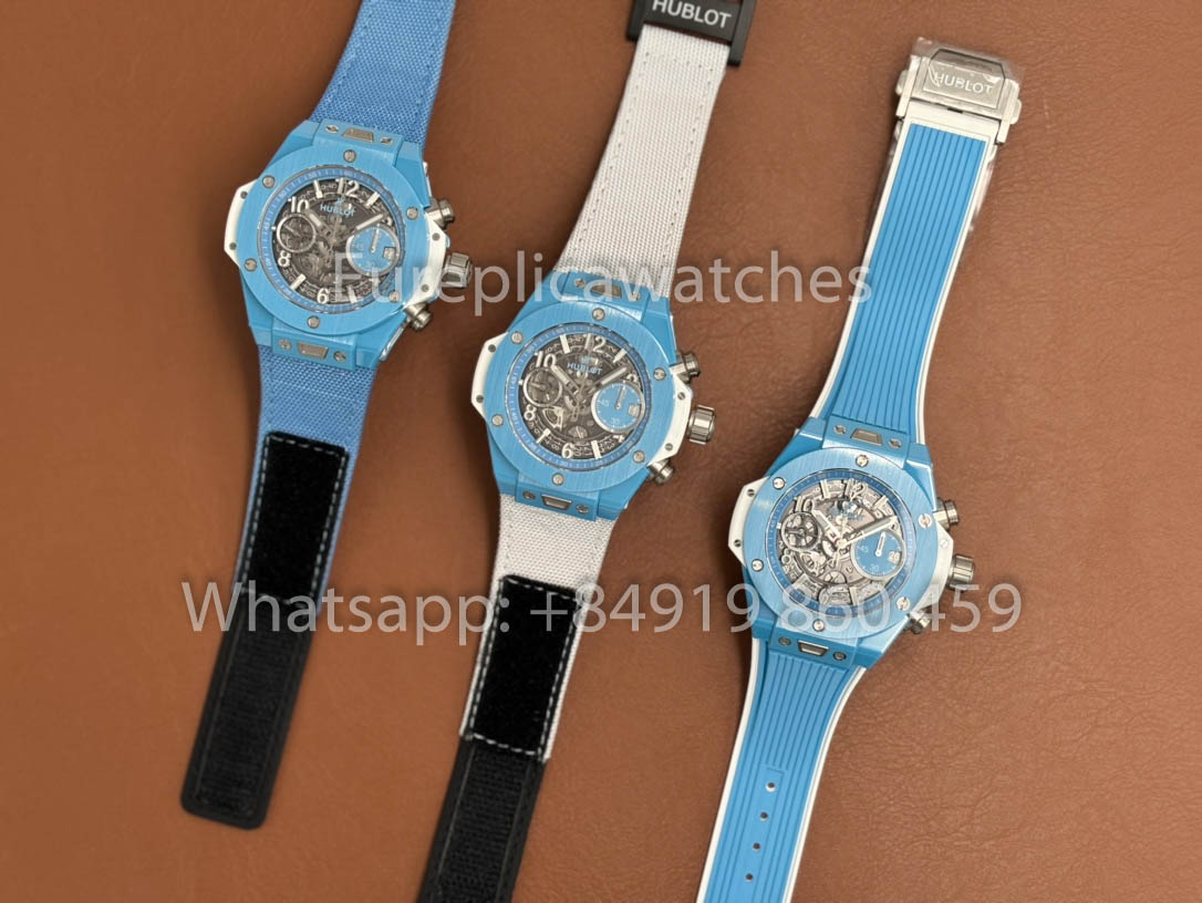 Hublot BIG BANG Unico 441.EX.5120.RX 1:1 edizione migliore BBF Fabbrica Bianco Velcro cinturino