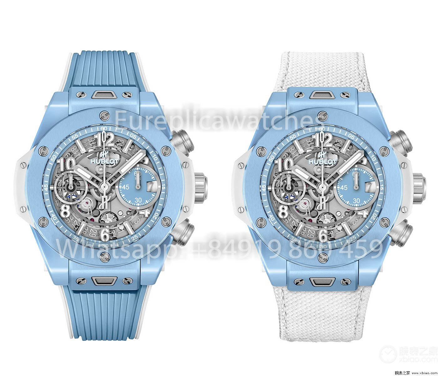 Hublot BIG BANG Unico 441.EX.5120.RX 1:1 edizione migliore BBF Fabbrica Bianco Velcro cinturino