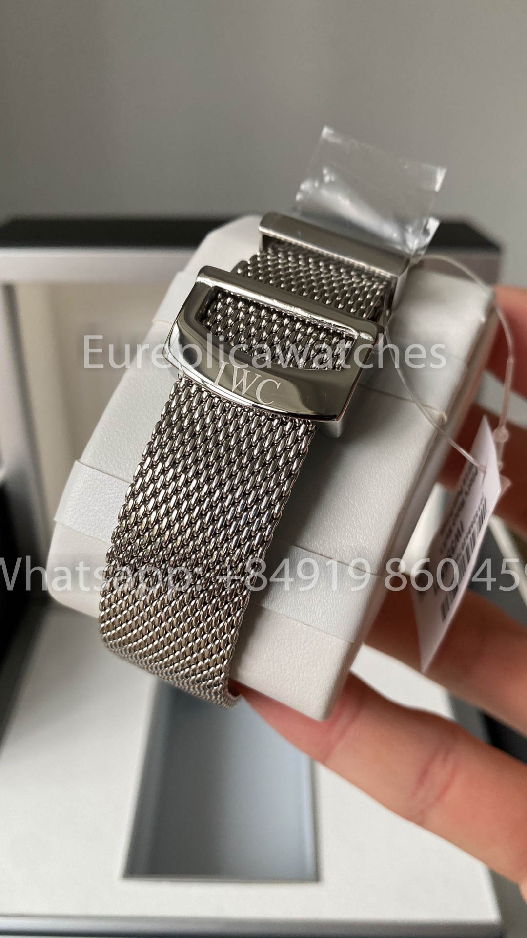 Reloj automático IWC Portofino IW356501 de 40 mm, 1:1, mejor clon A+, correa de malla Fabbrica