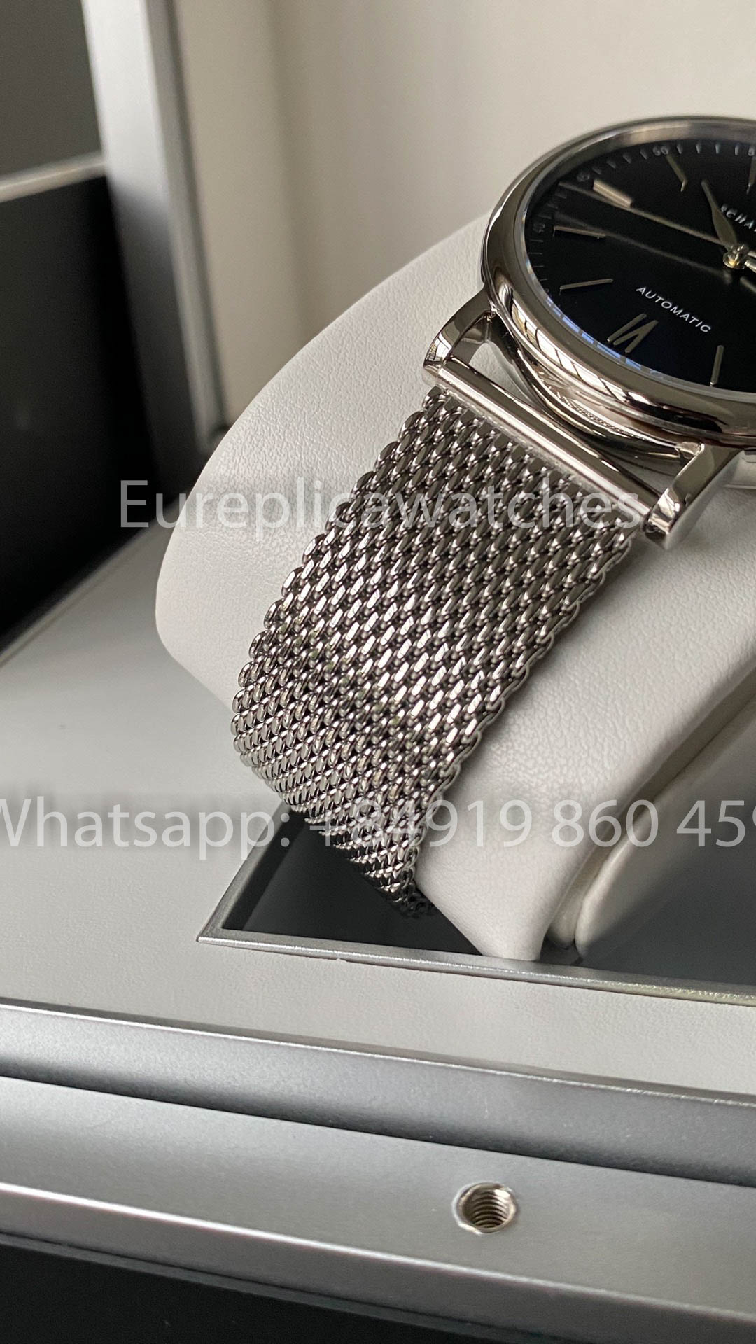 Reloj automático IWC Portofino IW356518 de 40 mm, 1:1, mejor clon A+, correa de malla Fabbrica