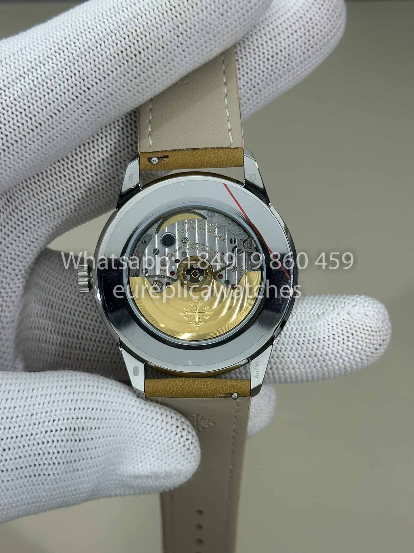 Patek Philippe Calatrava 5226G-001 Brown cinturino 1:1 Best Clone GR upgraded luminous Versione