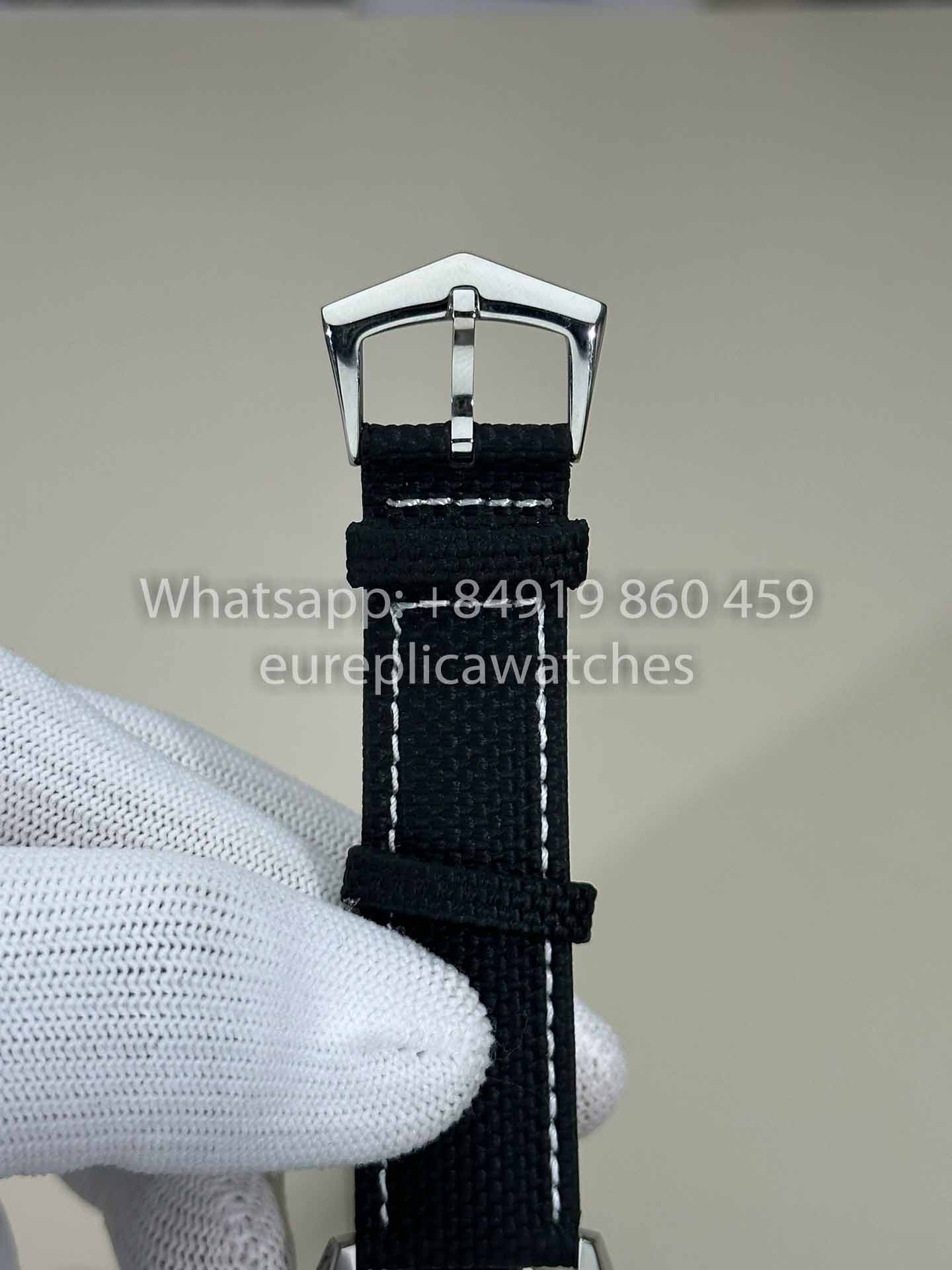Patek Philippe Calatrava 5226G-001 Fabric cinturino 1:1 Best Clone GR upgraded luminous Versione