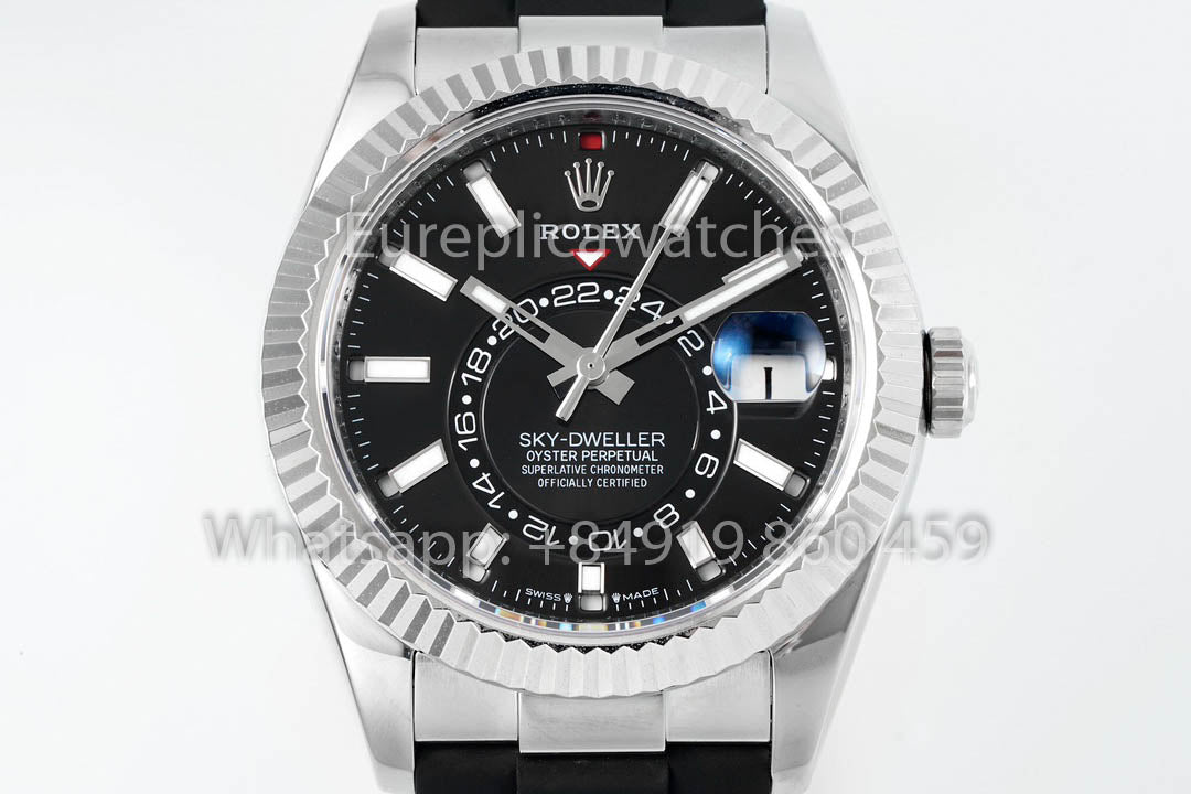 Rolex Oyster Perpetual Sky-Dweller M336239-0002  Black dial 1:1 Best Clone ZF Fabbrica 190 gram