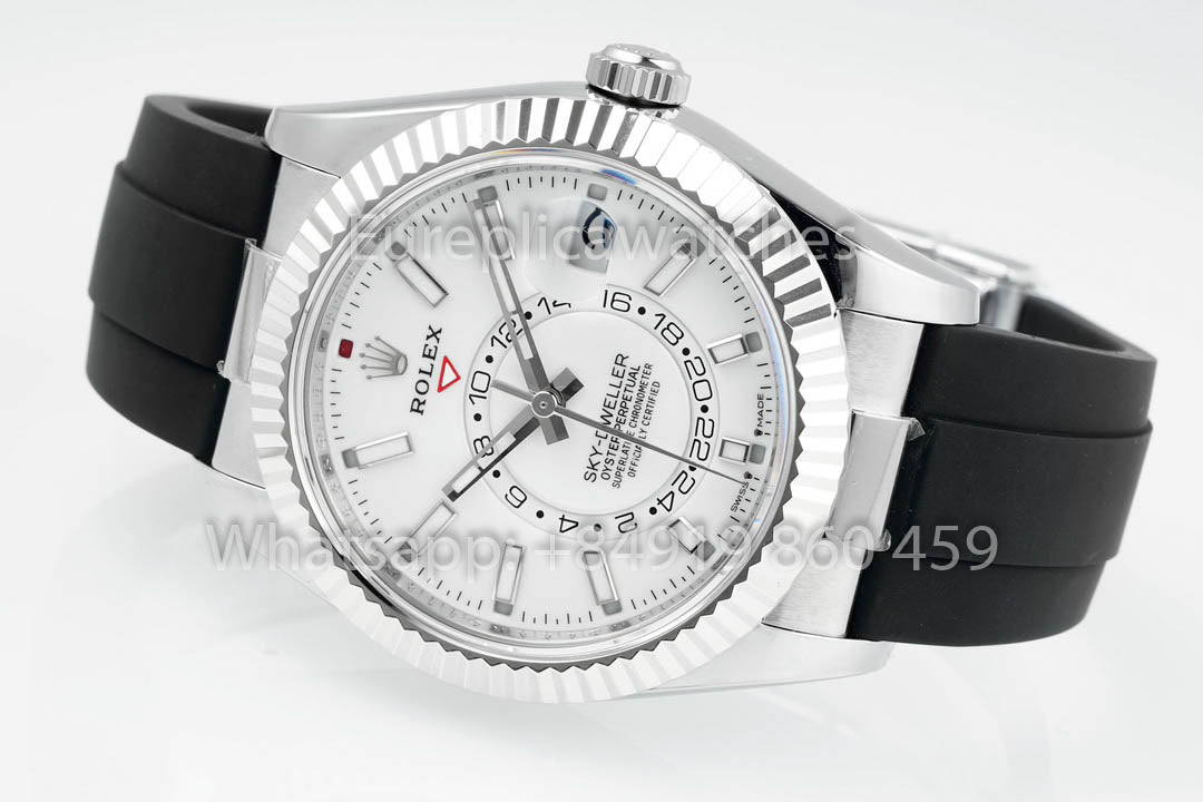 Rolex Oyster Perpetual Sky-Dweller M336239 White Dial 1:1 Best Clone ZF Fabbrica 190 gram