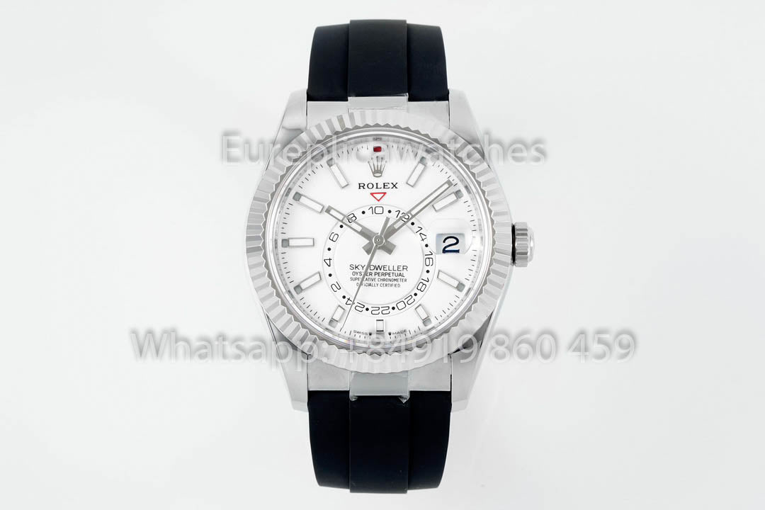 Rolex Oyster Perpetual Sky-Dweller M336239 White Dial 1:1 Best Clone ZF Fabbrica 190 gram