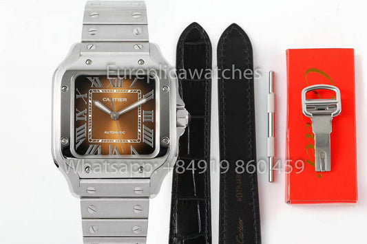 Cartier Santos De Cartier CRWSSA0065  1:1 Best Clone 35.1 mm BV Fabbrica acciaio inossidabile