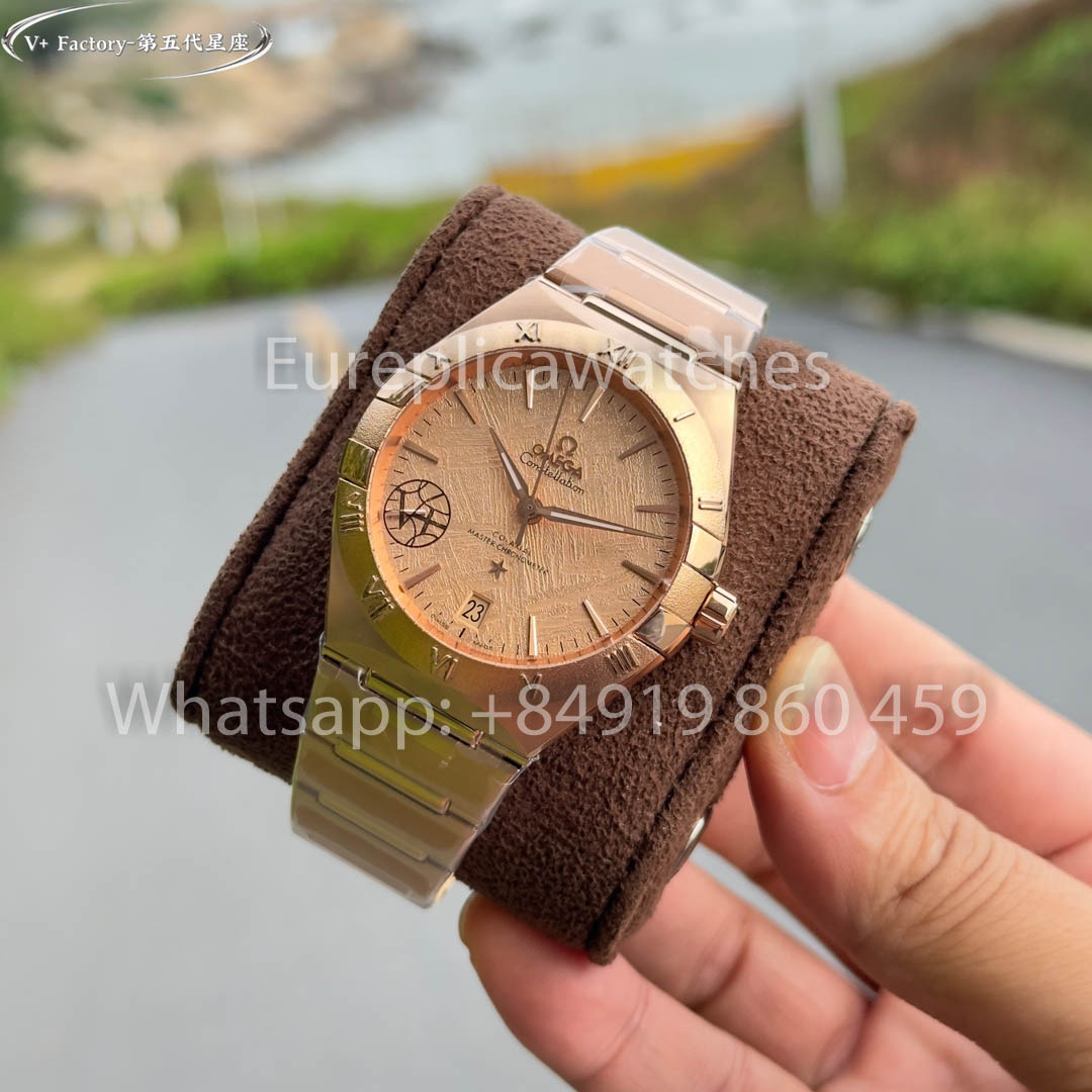 Omega Constellation 131.50.41.21.99.002 Rose gold 41 mm 1:1 Best Clone V+ Fabbrica