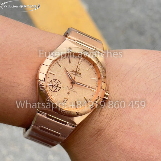 Omega Constellation 131.50.41.21.99.002 Rose gold 41 mm 1:1 Best Clone V+ Fabbrica