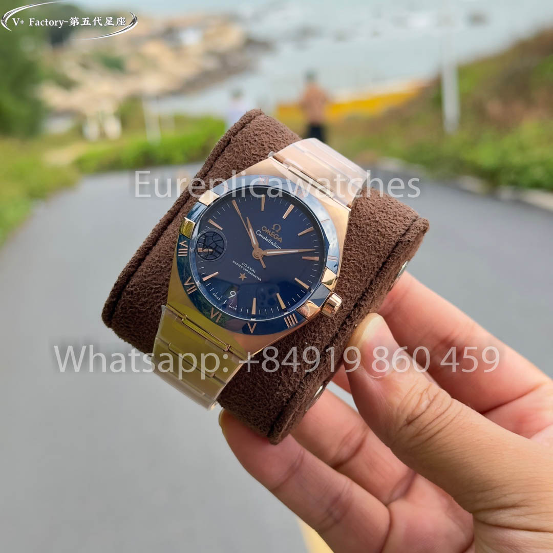 Omega Constellation 131.50.39.20.03.001 Rose gold 41 mm 1:1 Best Clone V+ Fabbrica
