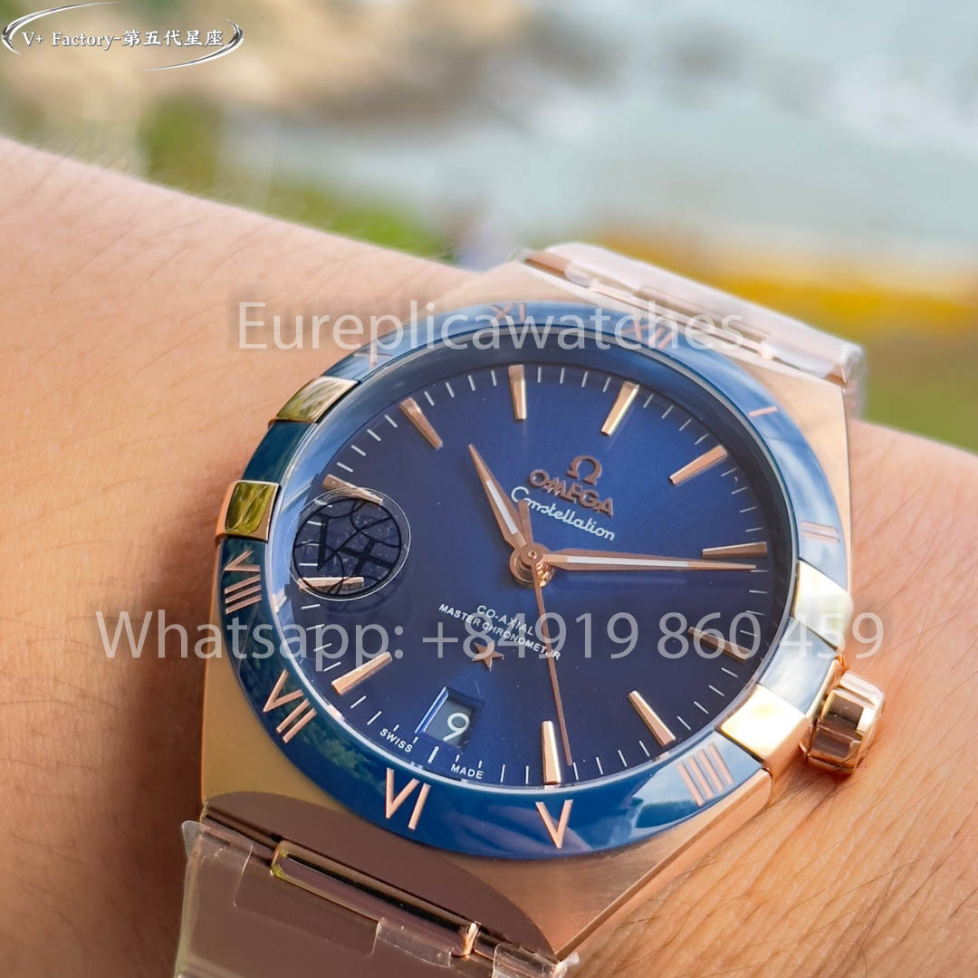 Omega Constellation 131.50.39.20.03.001 Rose gold 41 mm 1:1 Best Clone V+ Fabbrica