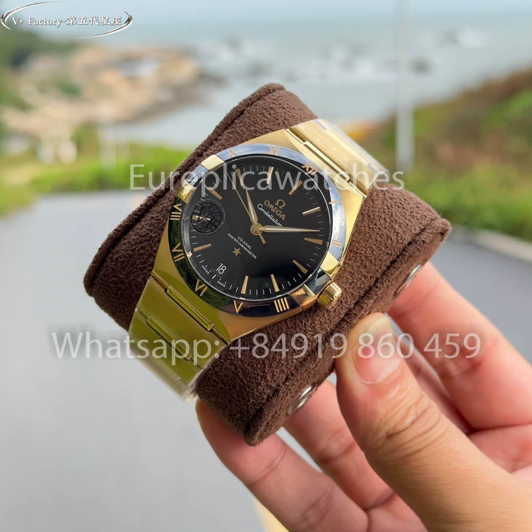 Omega Constellation 131.23.41.02.15 Oro amarillo 41 mm 1:1 Mejor clon V+ Fabbrica