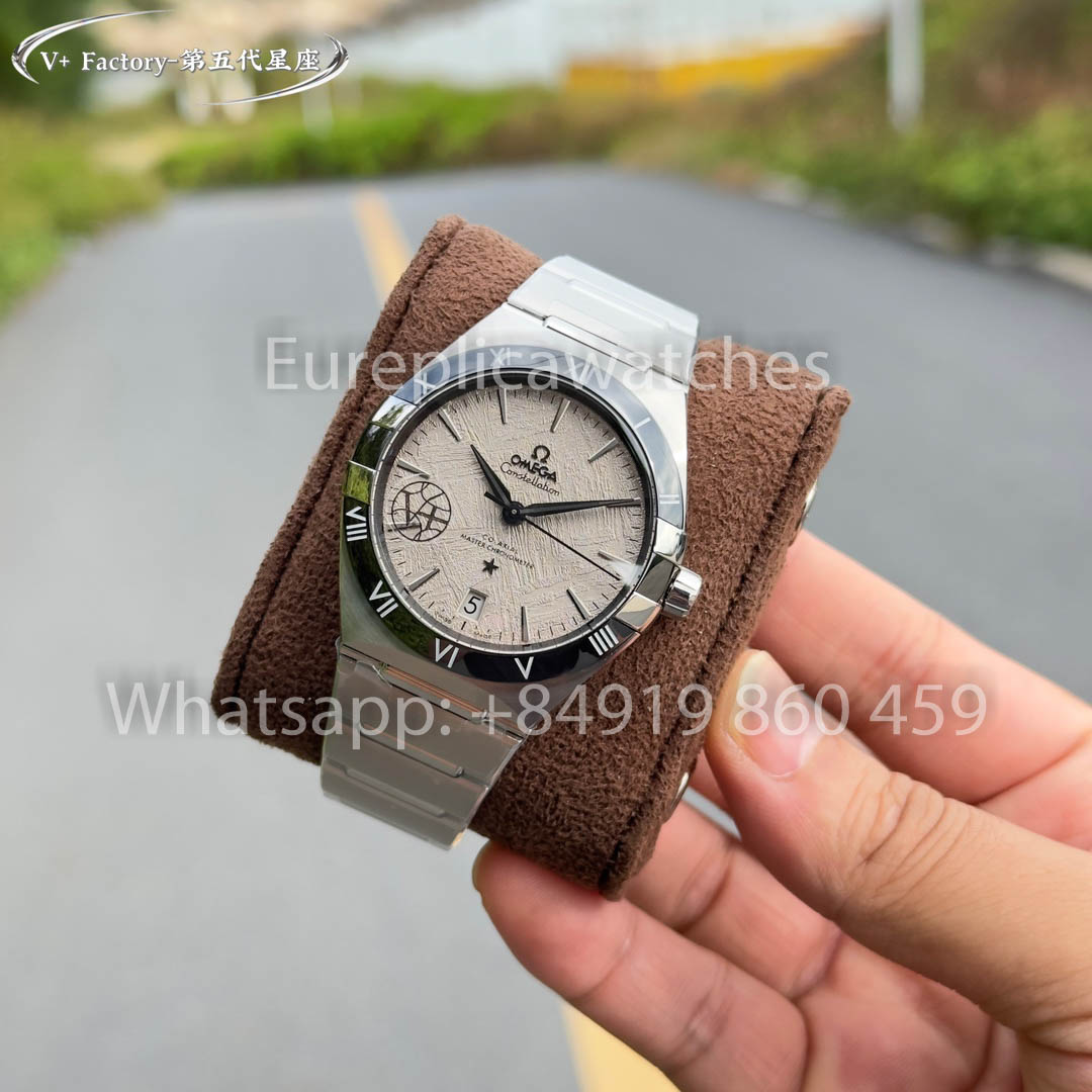 Omega Constellation Chronometer 131.23.41.21.03.001 Meteorite Dial 1:1 Best Clone V+ Fabbrica