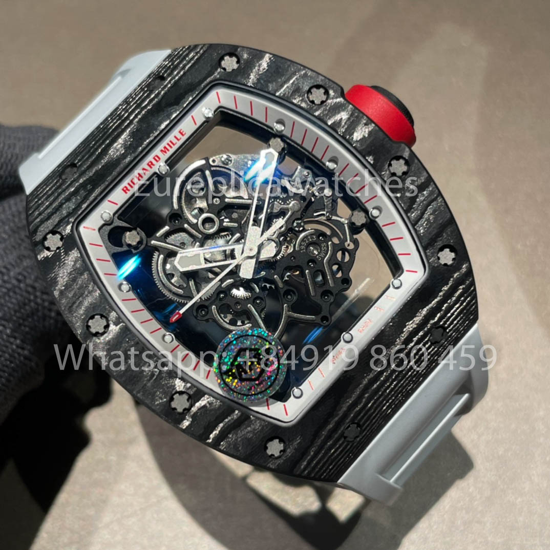 RICHARD MILLE RM055 fibra di carbonio Cassa 1:1 Best Clone APS Fabbrica Red  Crown