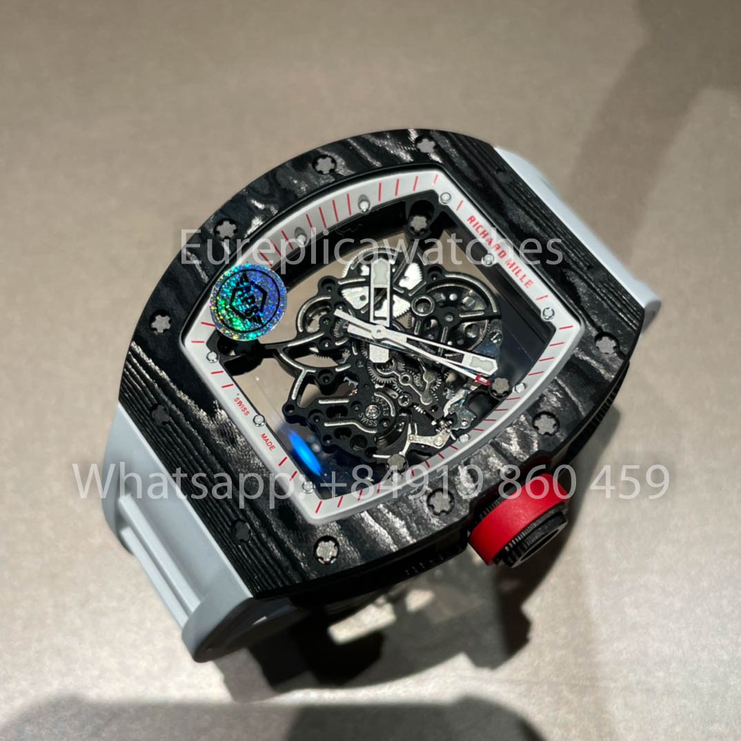 RICHARD MILLE RM055 fibra di carbonio Cassa 1:1 Best Clone APS Fabbrica Red  Crown