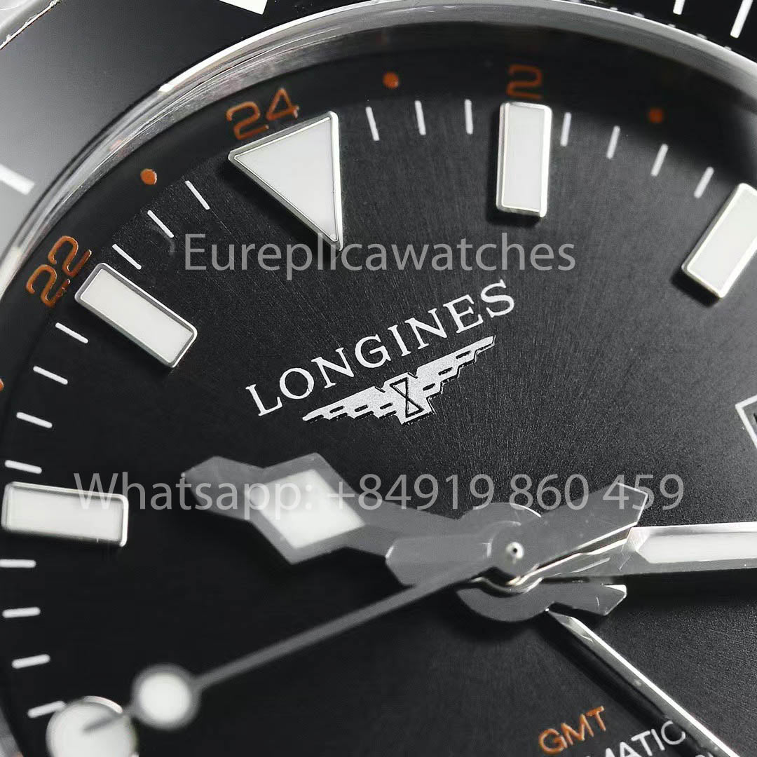 Longines Conquest L3.790.4.56.6 quadrante nero 1:1 Melhor Clone ETC Fabbrica