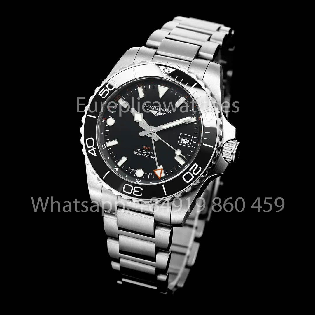 Longines Conquest L3.790.4.56.6 quadrante nero 1:1 Melhor Clone ETC Fabbrica