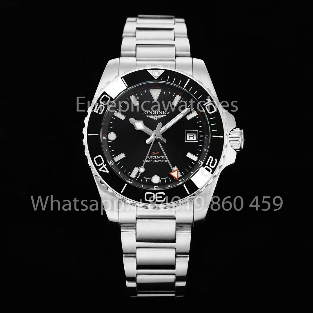 Longines Conquest L3.790.4.56.6 quadrante nero 1:1 Melhor Clone ETC Fabbrica