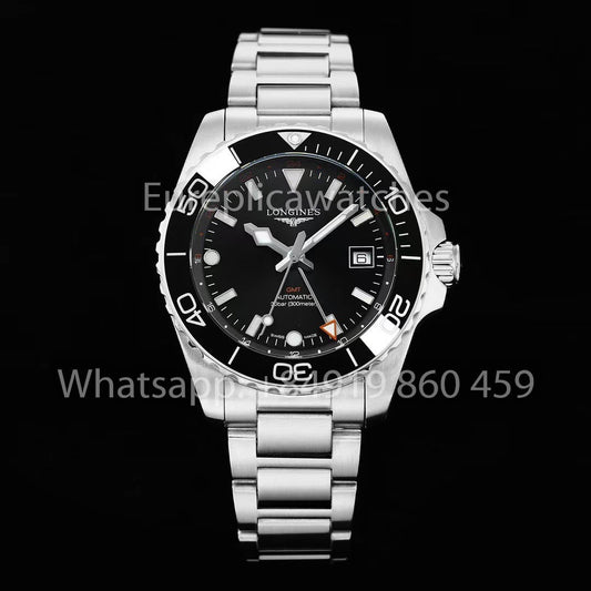 Longines Conquest L3.790.4.56.6 quadrante nero 1:1 Melhor Clone ETC Fabbrica