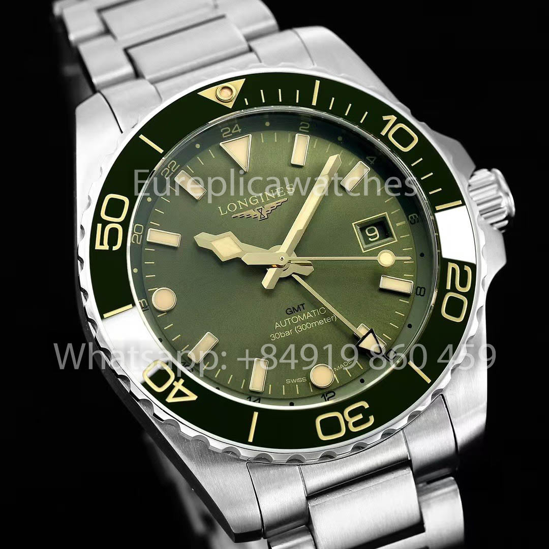 Longines Conquest L3.790.4.06.6 quadrante verde 1:1 Best Clone ETC Fabbrica