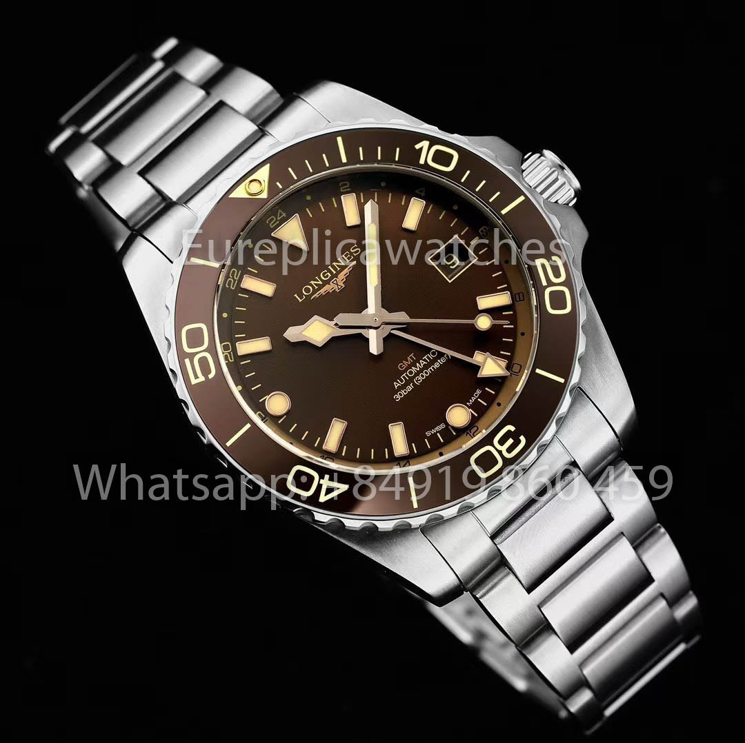 Longines Conquest L3.790.4.66.6 Cuadrante marrón 1:1 Best Clone ETC Fabbrica