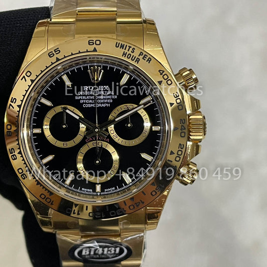 Rolex Cosmograph Daytona M126508-0004 BT Fabbrica 1:1 Best Clone 4131 movimento Oro