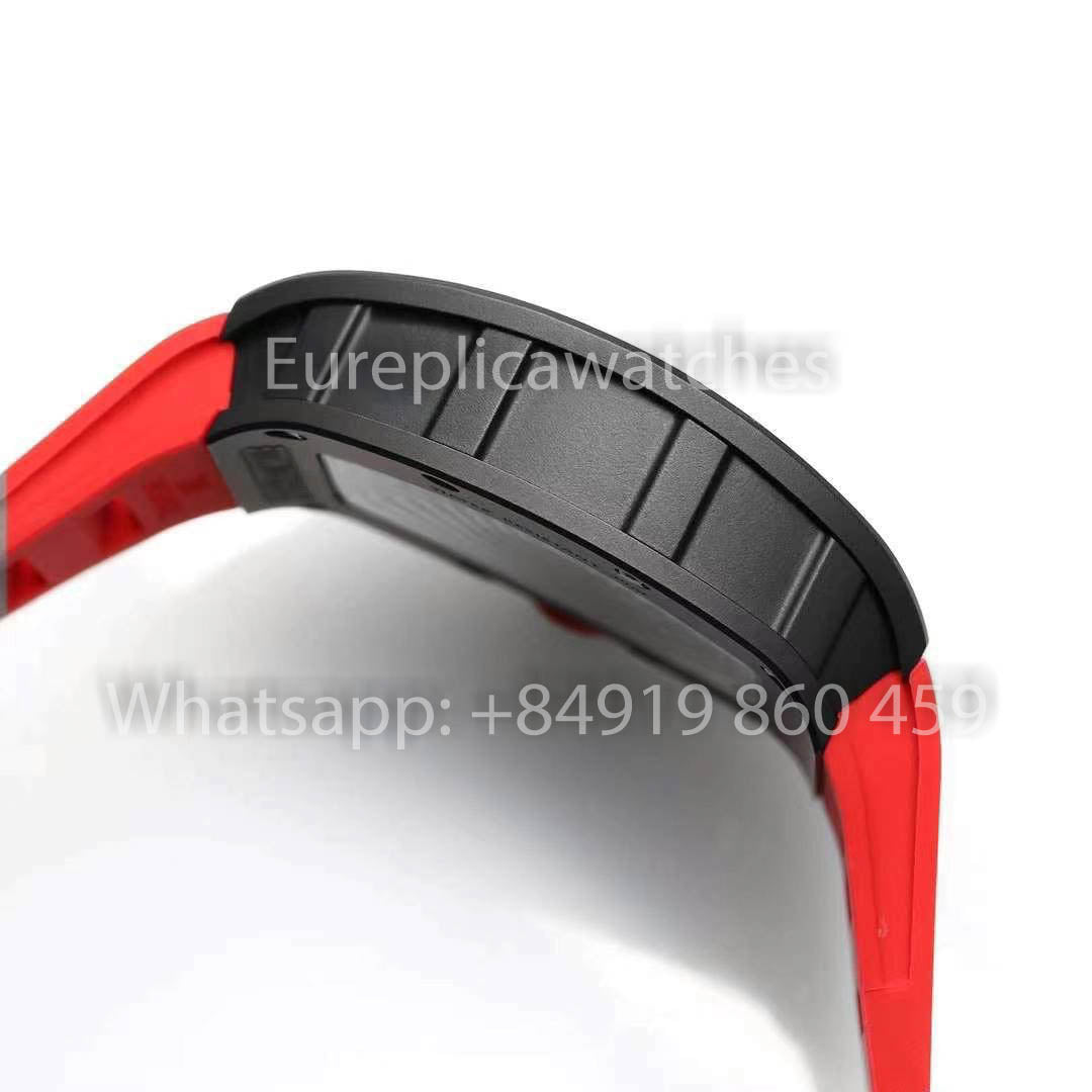 RICHARD MILLE RM055 ceramica Cassa 1:1 Best Clone APS Fabbrica Red cinturino