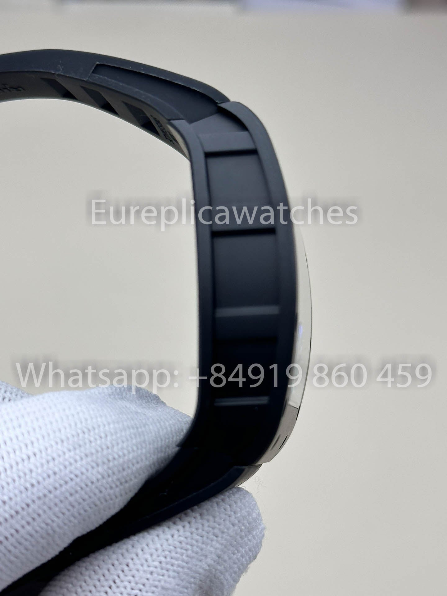 RICHARD MILLE RM055 Nero ceramica Cassa 1:1 Best Clone APS Fabbrica Nero cinturino