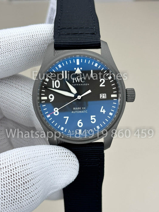 Reloj de piloto IWC Mark XX Patrouille Suisse IW328209 V7 Fabbrica 1:1, el mejor reloj clon