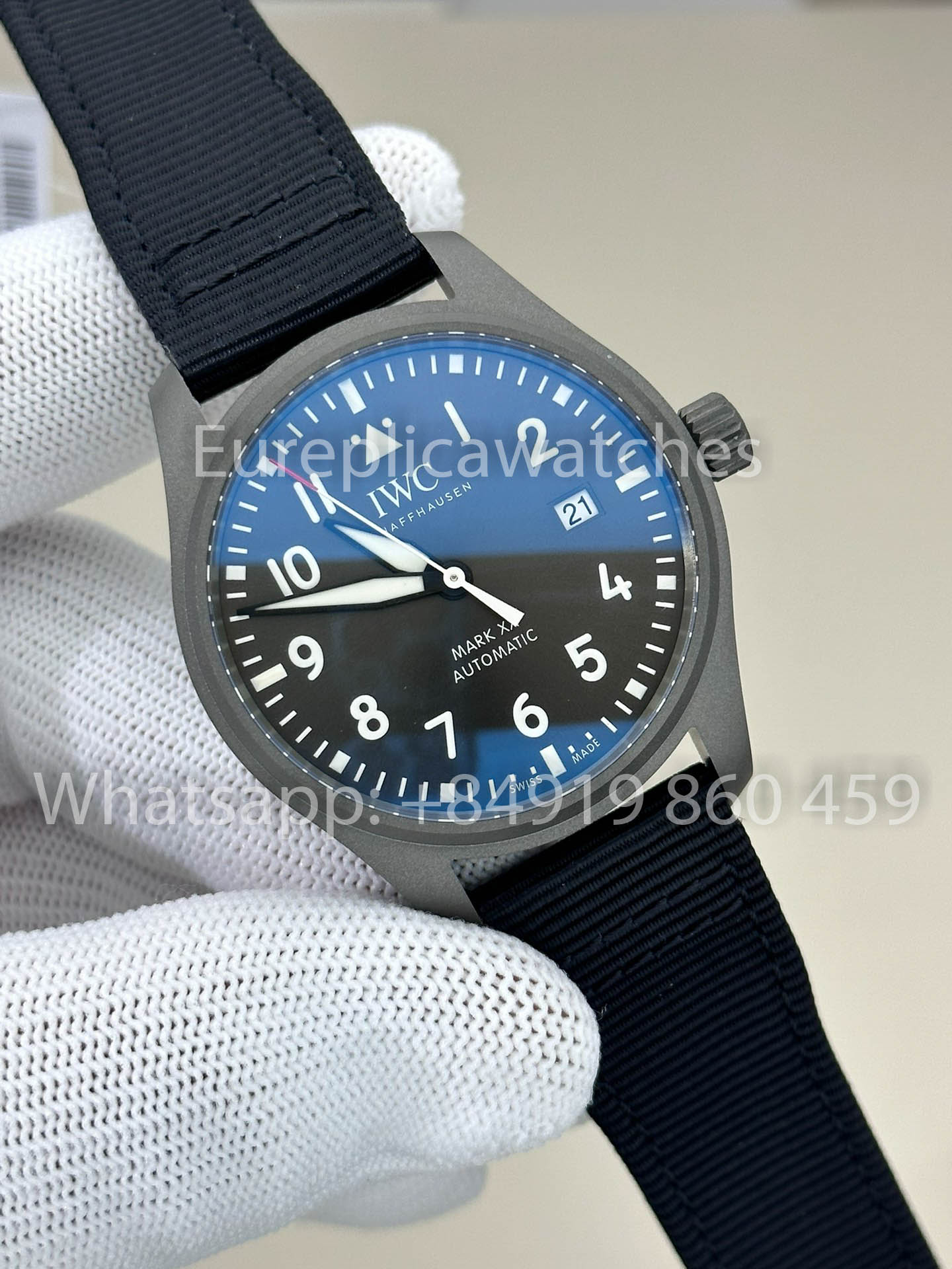 IWC Pilot's Watch Mark XX Patrouille Suisse IW328209 V7 Fabbrica 1:1 Best Clone Watch